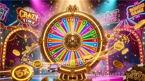 Crazy Time live spelshow bij AmonBet